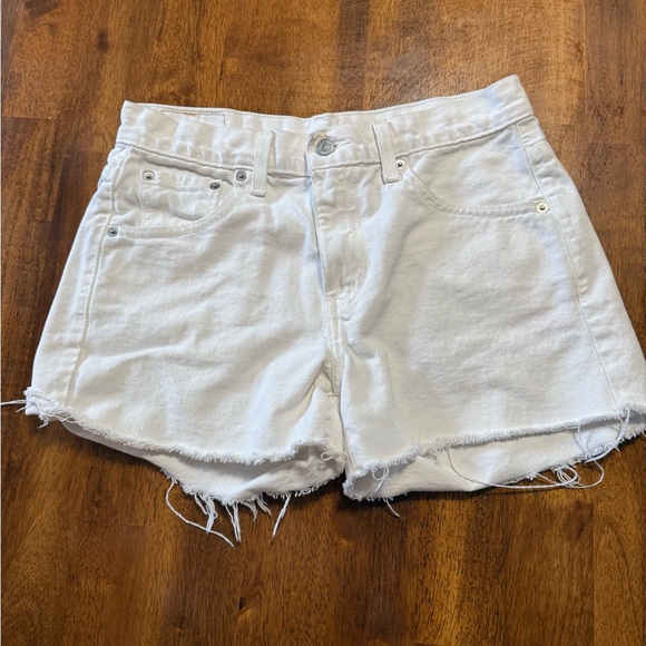 Levi's Pants - Levi's Women's Cream Jean Shorts